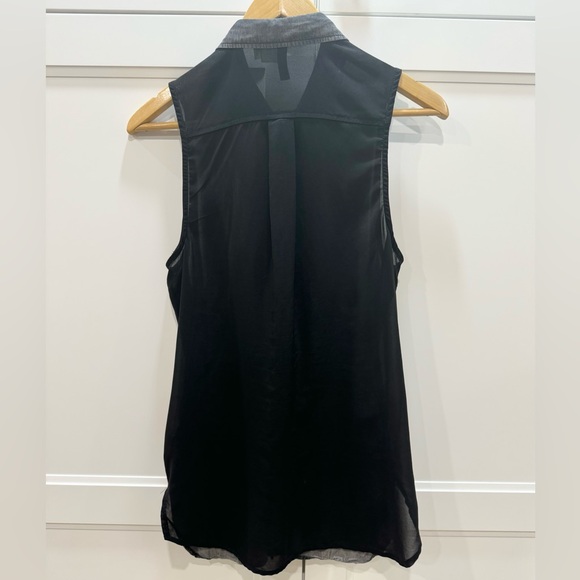 Divided (by H&M) sheer-back collar shirt size 6 - Picture 4 of 4